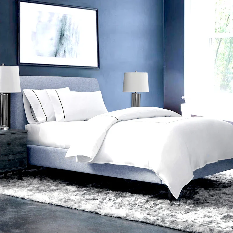 400TC PERCALE BED SHEET SET - MODERNE #1 - Image 3