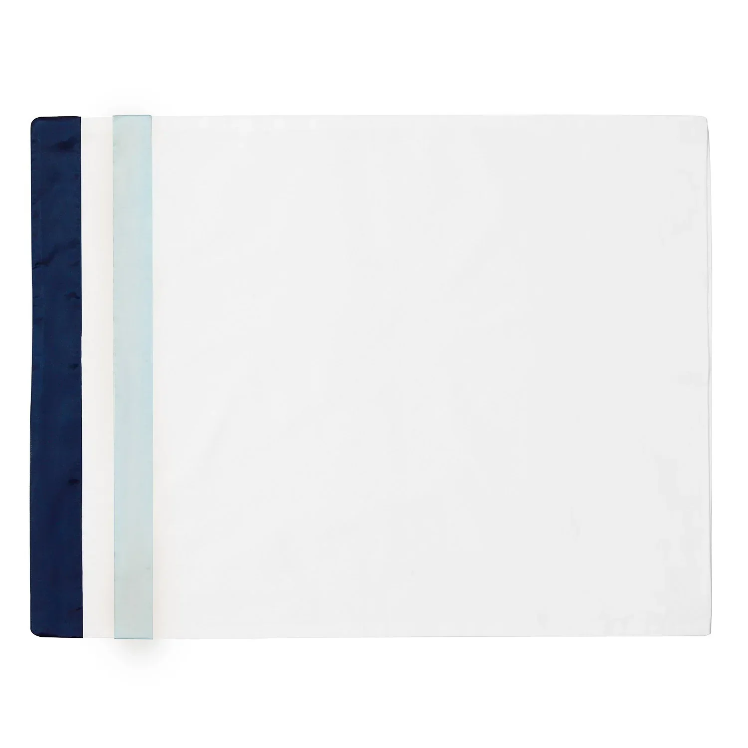 400TC PERCALE WHITE BEDDING SET - Satin Curaçao - Image 5