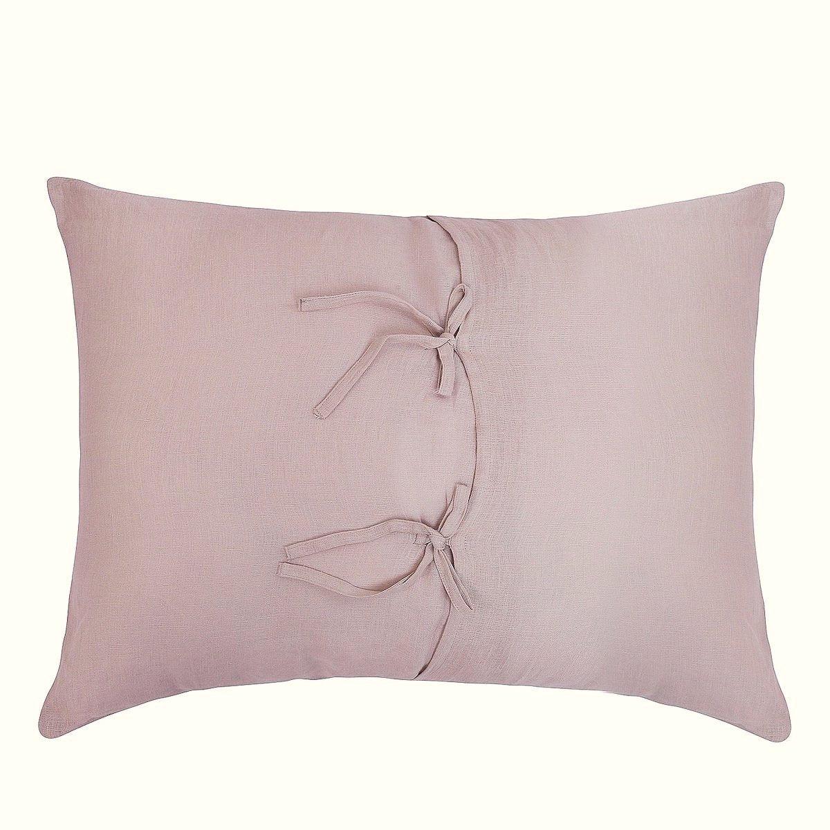 CHAMPAGNE BLUSH LINEN BEDDING SET - Image 3