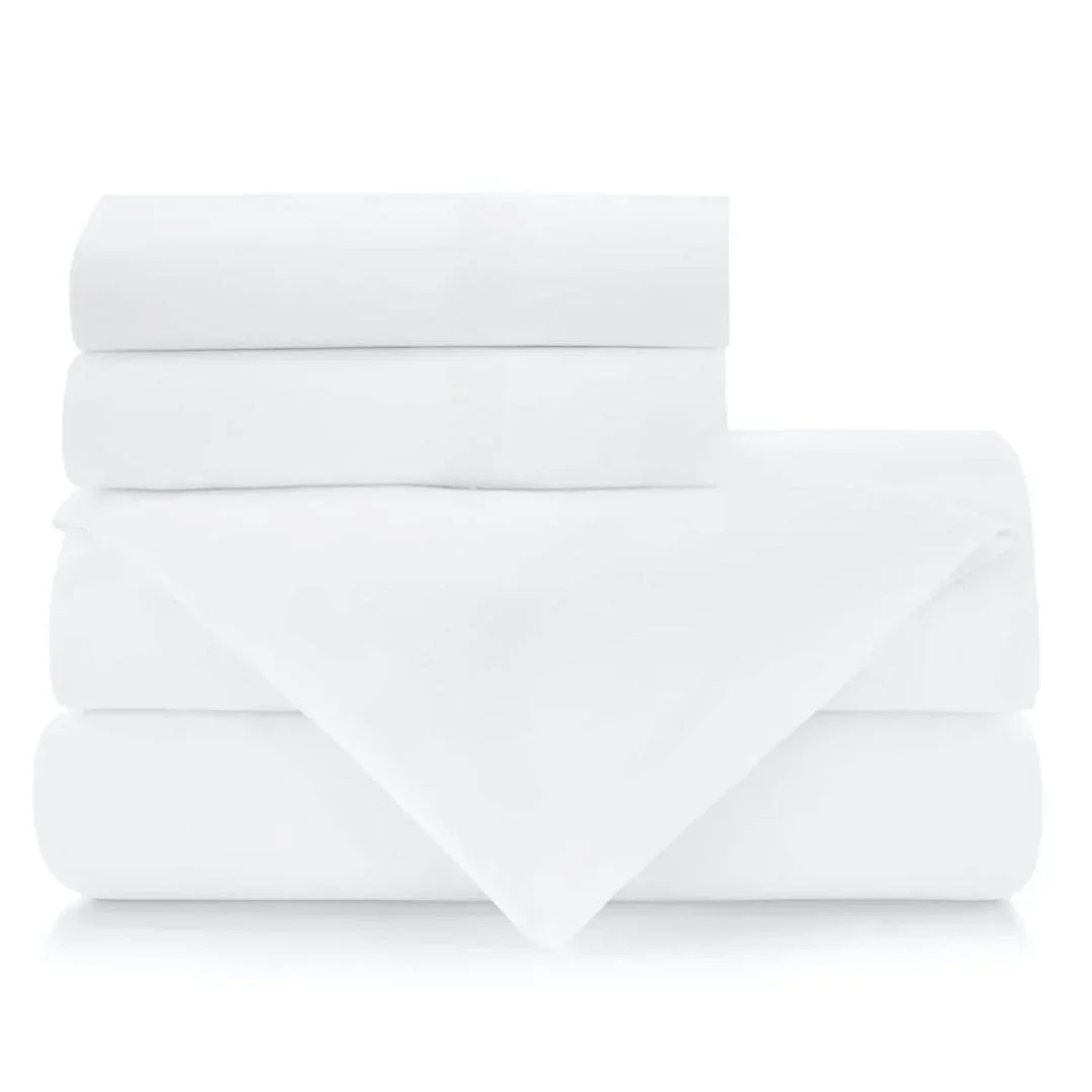 CLASSIC HOTEL STYLE - PLAIN BED SHEET SET