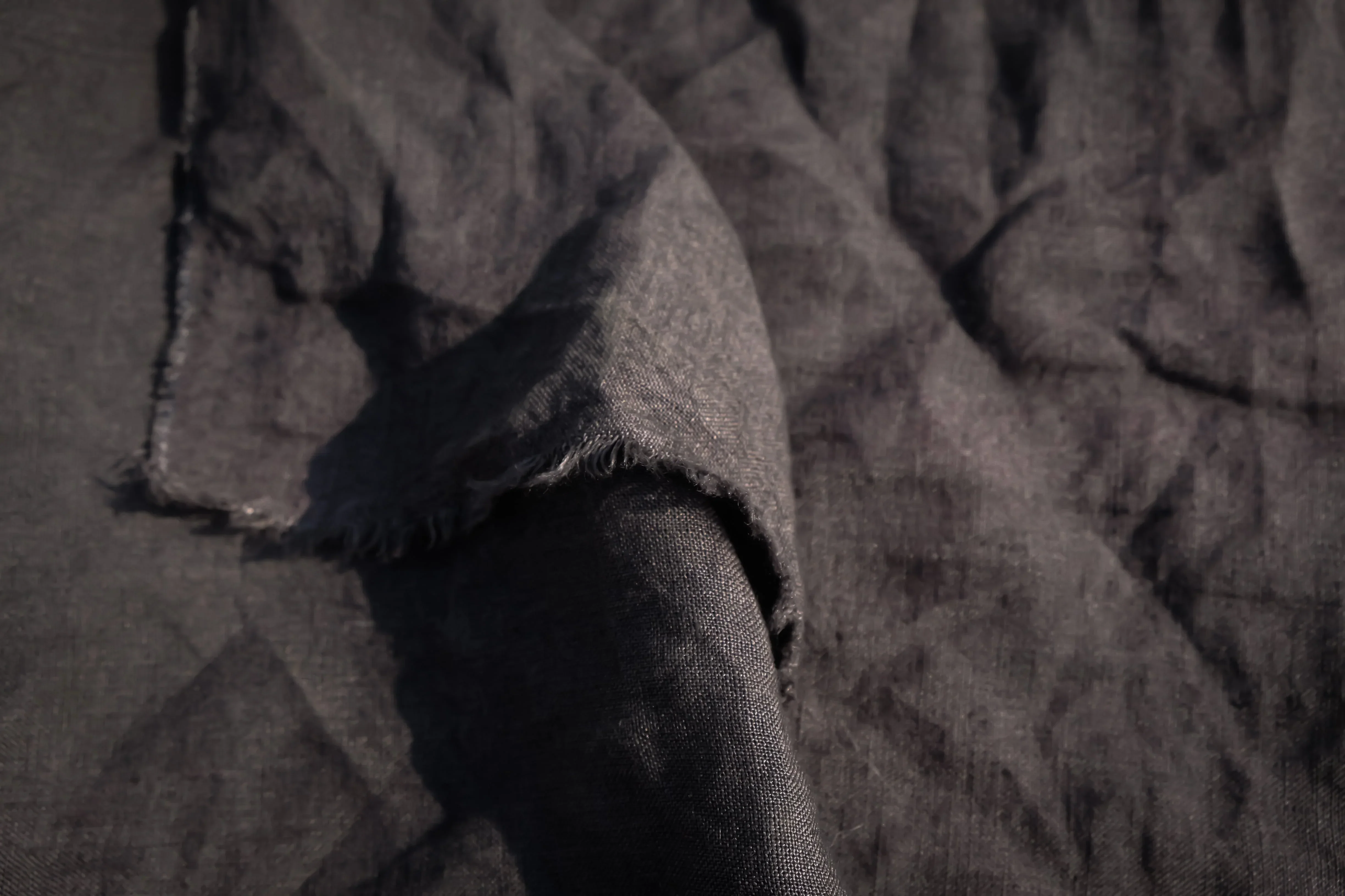 SLATE - DARK GREY BED SHEETS PURE LINEN - Image 5