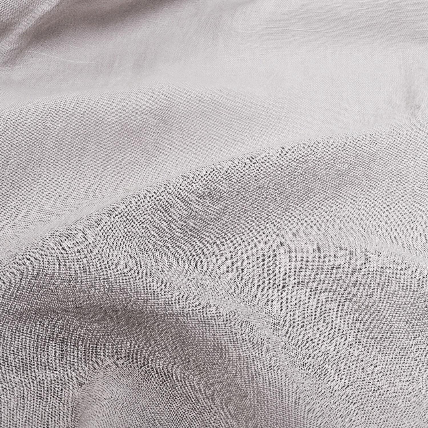 MOONQUAKE GREY LINEN BEDSHEET SET - Image 3