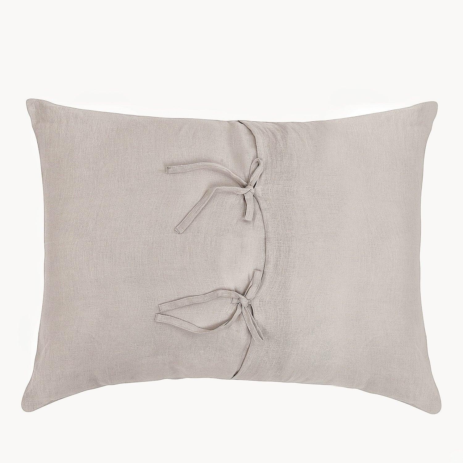 MOONQUAKE GREY LINEN BEDSHEET SET - Image 4