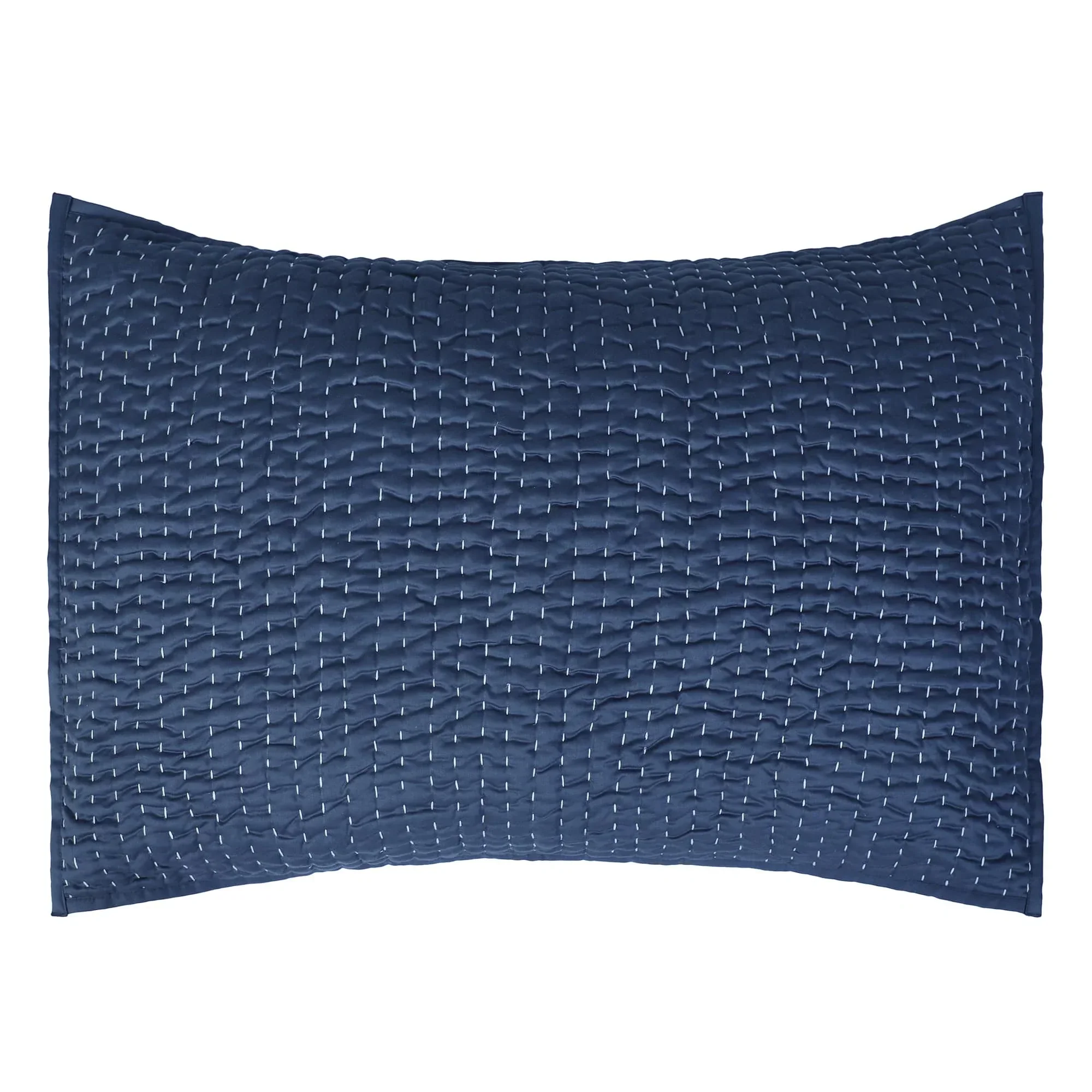 STITCH कB - KANTHA QUILTED Bedspread With 2 SHAMS - Image 4