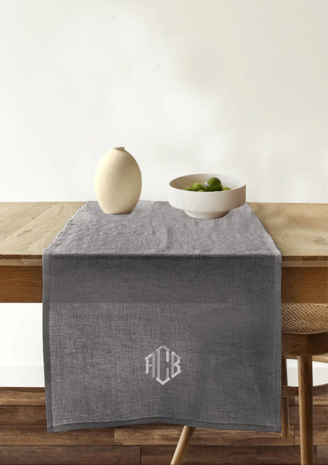 TABLE Ø2  - EUROPEAN FLAX LINEN DINING TABLE RUNNER - Image 4