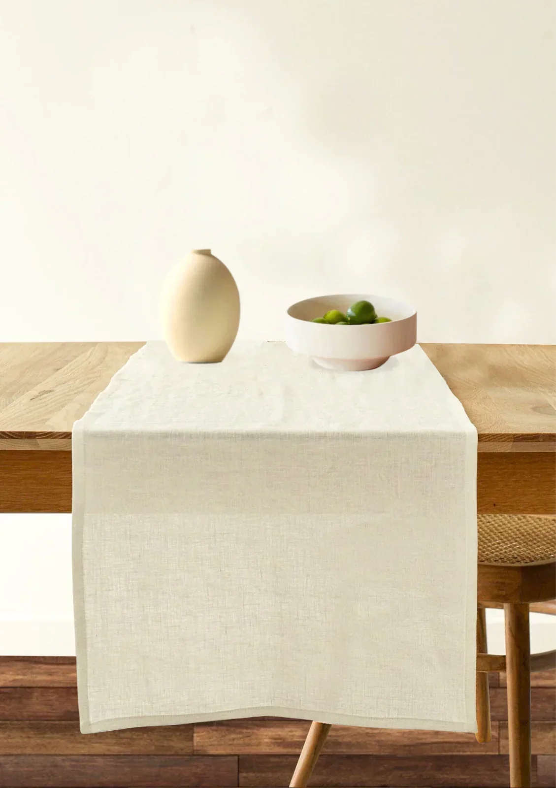 TABLE Ø2  - EUROPEAN FLAX LINEN DINING TABLE RUNNER - Image 5