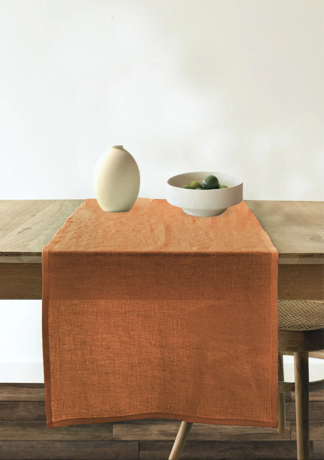TABLE Ø2  - EUROPEAN FLAX LINEN DINING TABLE RUNNER - Image 7