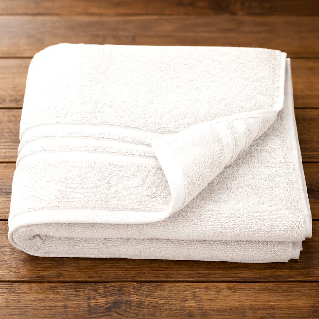 Organic Cotton Luxury Bath Towel – BT01 Monogram Towel - Image 3