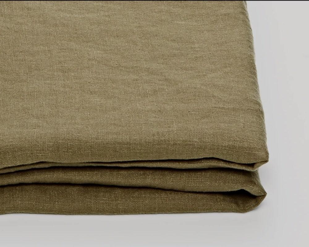 MOSS DUVET COVER IN PURE LINEN - Image 2