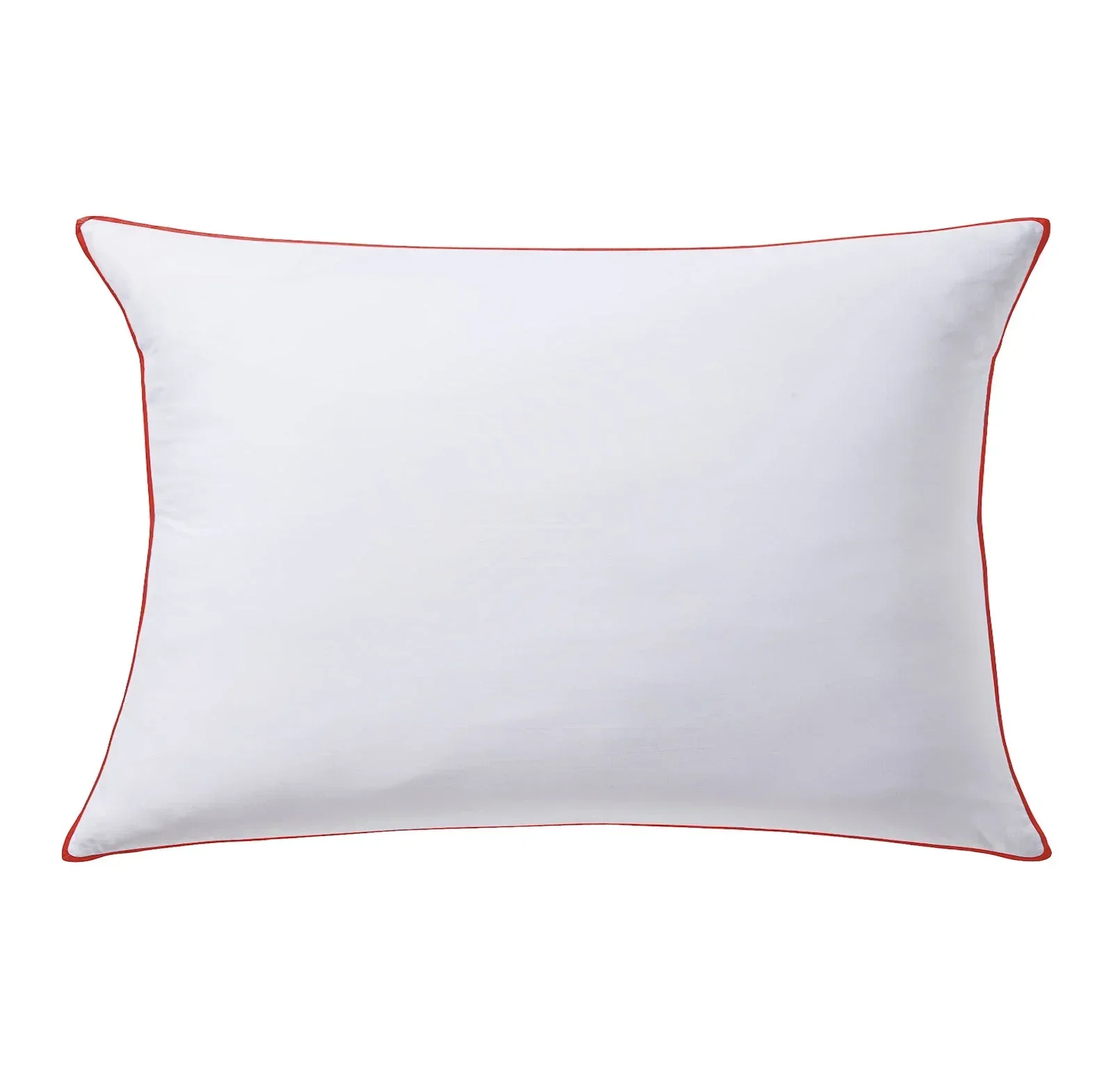 400TC PERCALE WHITE SHEET - PIPED DREAMS RED EDIT - Image 3