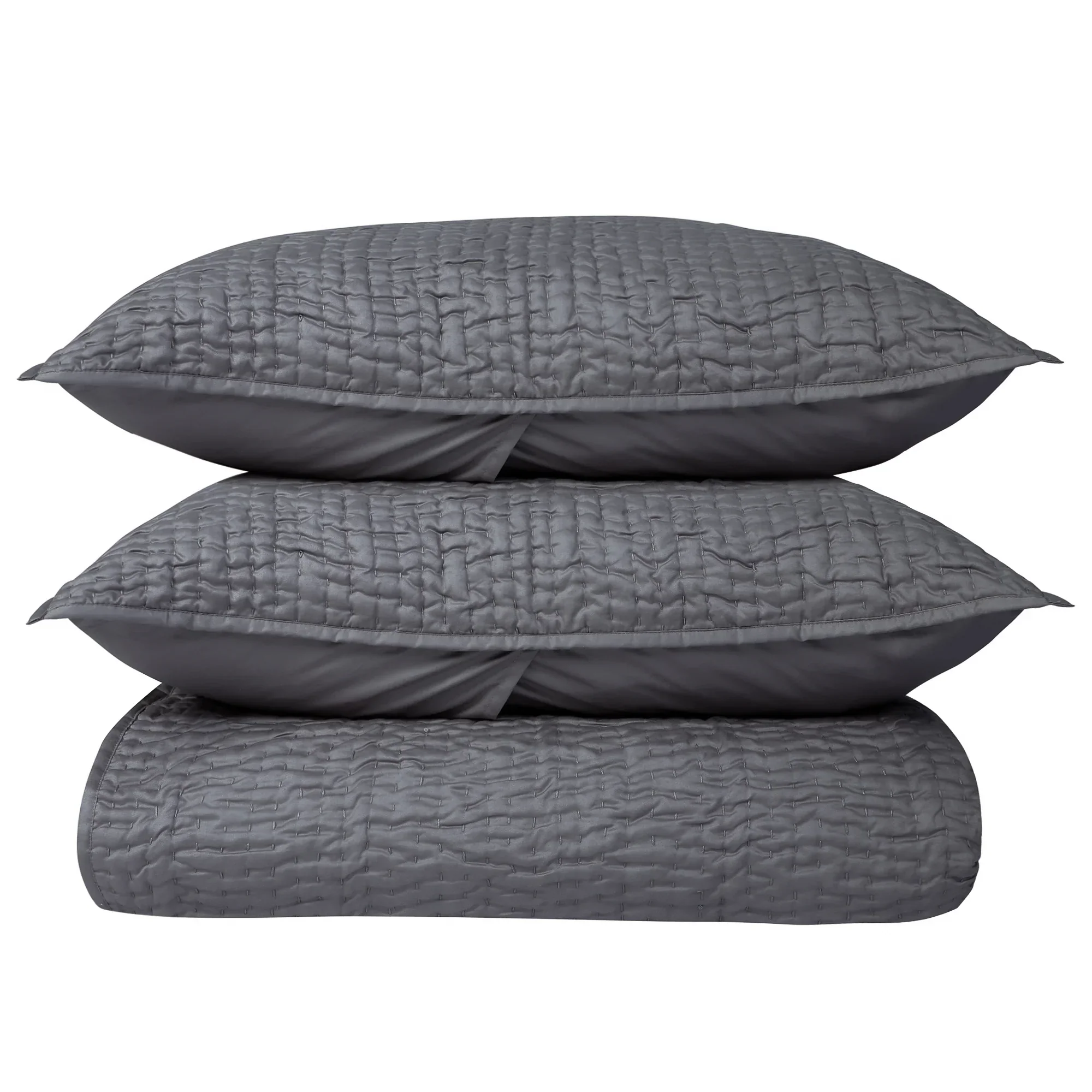 STITCH कख2 - REVERSIBLE KANTHA BEDSPREAD WITH 2 SHAMS - Image 4