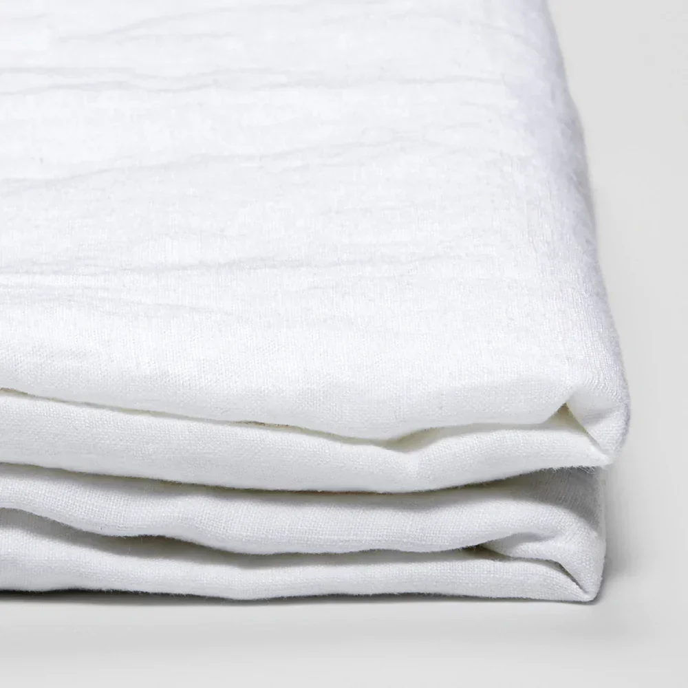 Vintage White  EUROPEAN FLAX LINEN DUVET COVER - Image 2